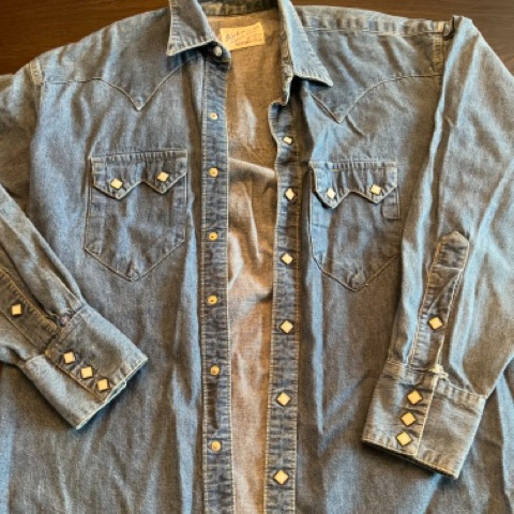 Denim Button Up